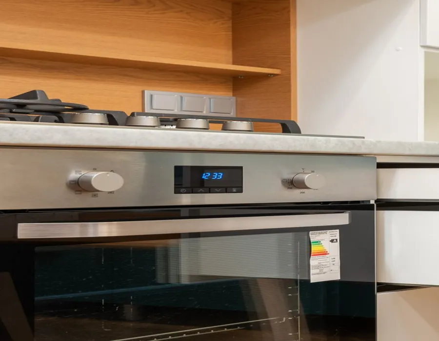 Forno revisado depois da troca de peças